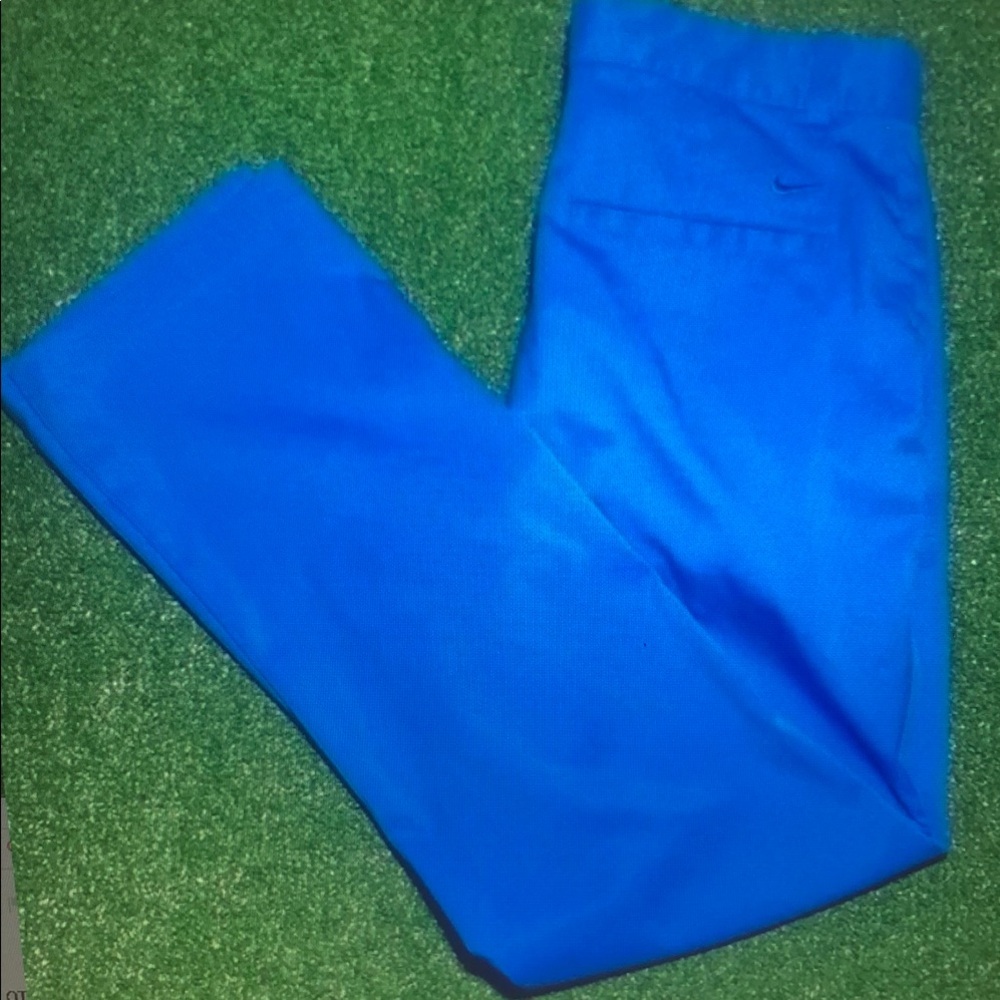 Mens Nike Dri-Fit Tour Performance golf pants. (W30 / L30. Blue)